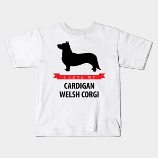 I Love My Cardigan Welsh Corgi Kids T-Shirt